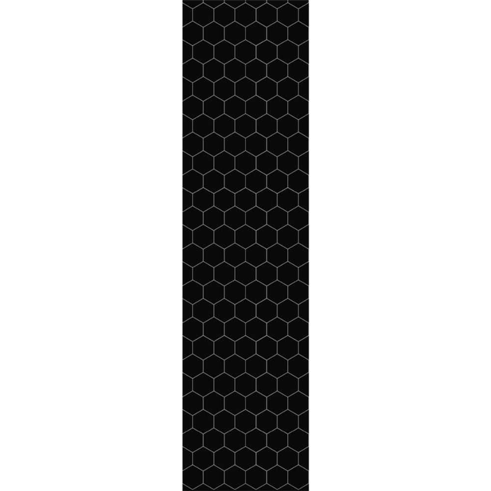 Fibo Urban Black Silk Hexagonal Wall Panel