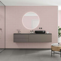 Thumbnail for Fibo Urban Dusky Pink Metro Brick Wall Panel