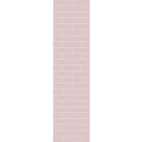 Thumbnail for Fibo Urban Dusky Pink Metro Brick Wall Panel