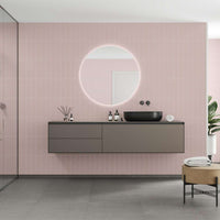 Thumbnail for Fibo Urban Dusky Pink Stacked Subway Wall Panel