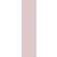 Thumbnail for Fibo Urban Dusky Pink Stacked Subway Wall Panel