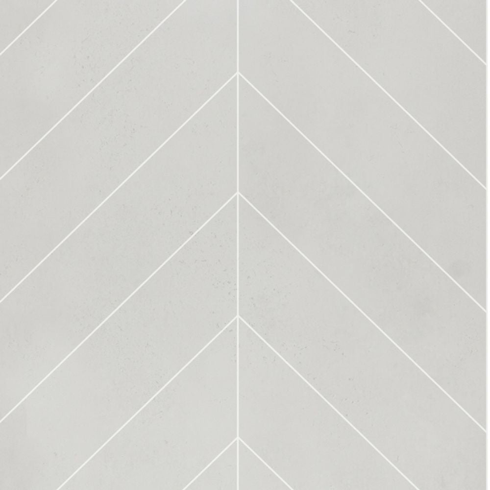 Fibo Urban Grey Cement Chevron Wall Panel