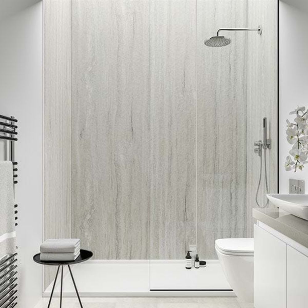 Jupiter Silver Multipanel Wall Panel