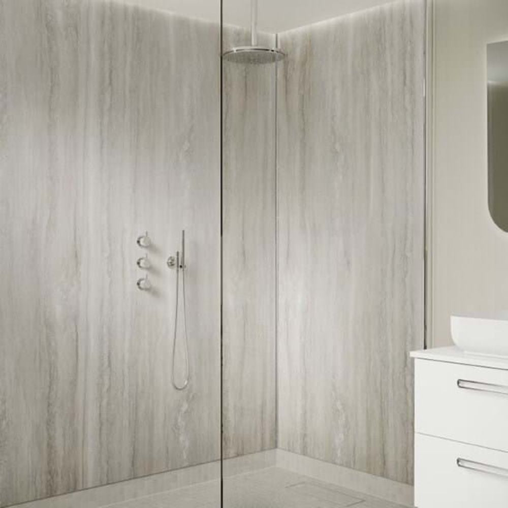 Jupiter Silver Multipanel Wall Panel