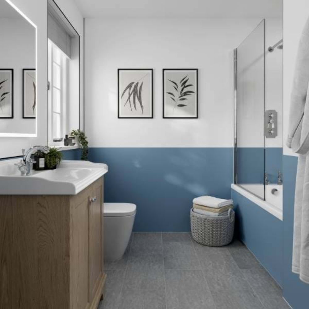 Misty Blue Pure Multipanel Wall Panel