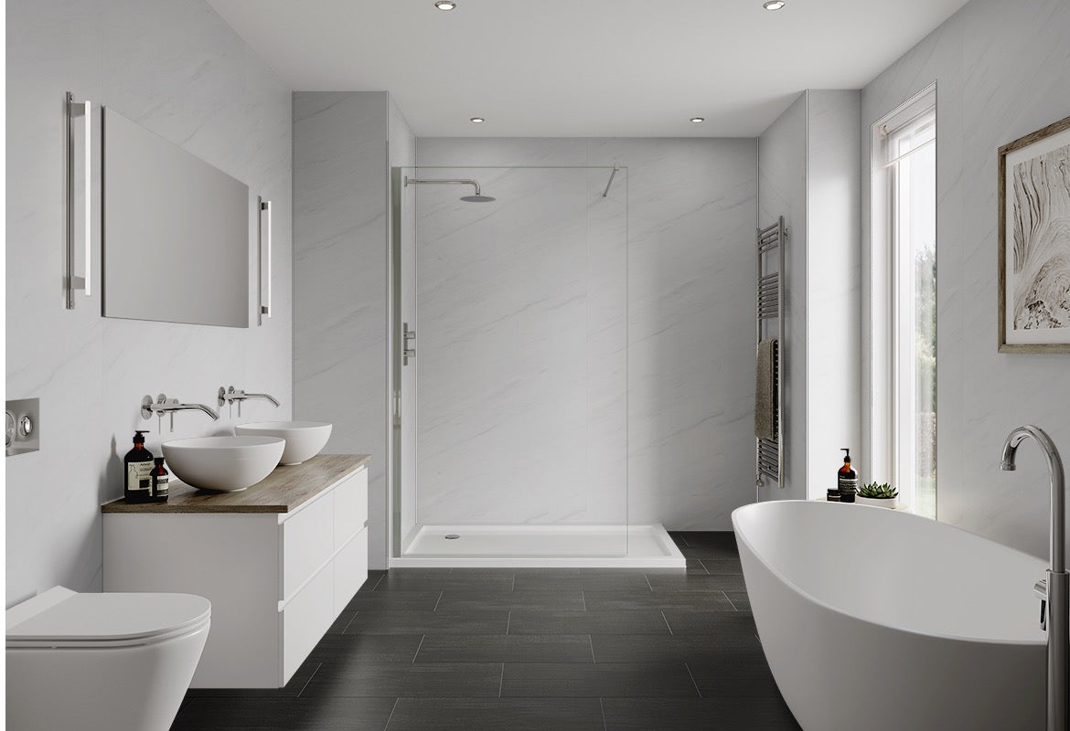 Levanto Marble Pure Multipanel Wall Panel