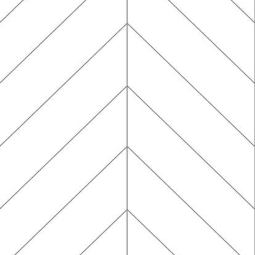 Fibo Urban Denver White Chevron Wall Panel