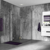 Thumbnail for Metallic Concrete Matt 1m Wide Wall Panel