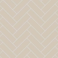 Thumbnail for Taupe Grey Herringbone Tile Multipanel Wall Panel