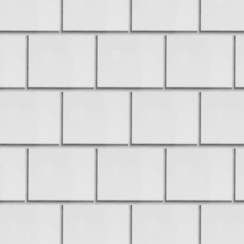 White Metro Tile Effect Wall Panel Packs